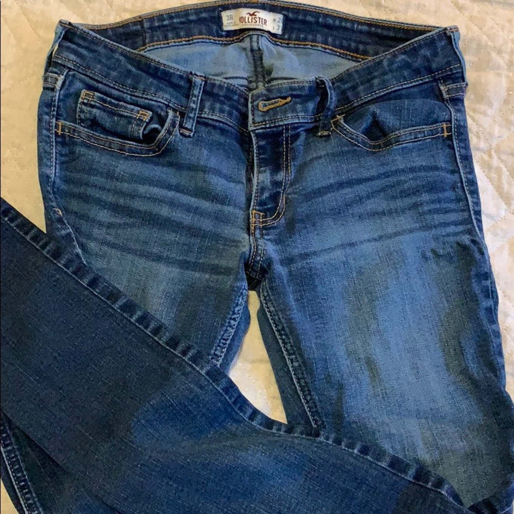 Hollister Skinny Jeans / 3/ Medium Wash